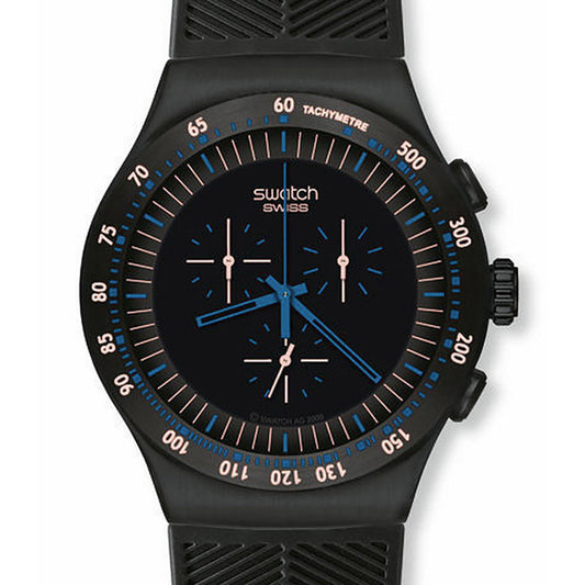 Swatch Irony The Chrono Blue in Dark YOB103