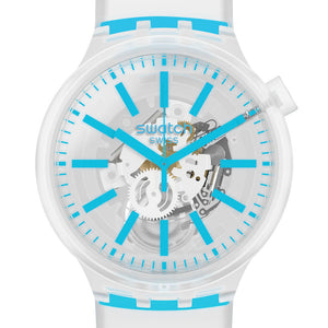 Swatch Big Bold Blueinjelly SO27E105