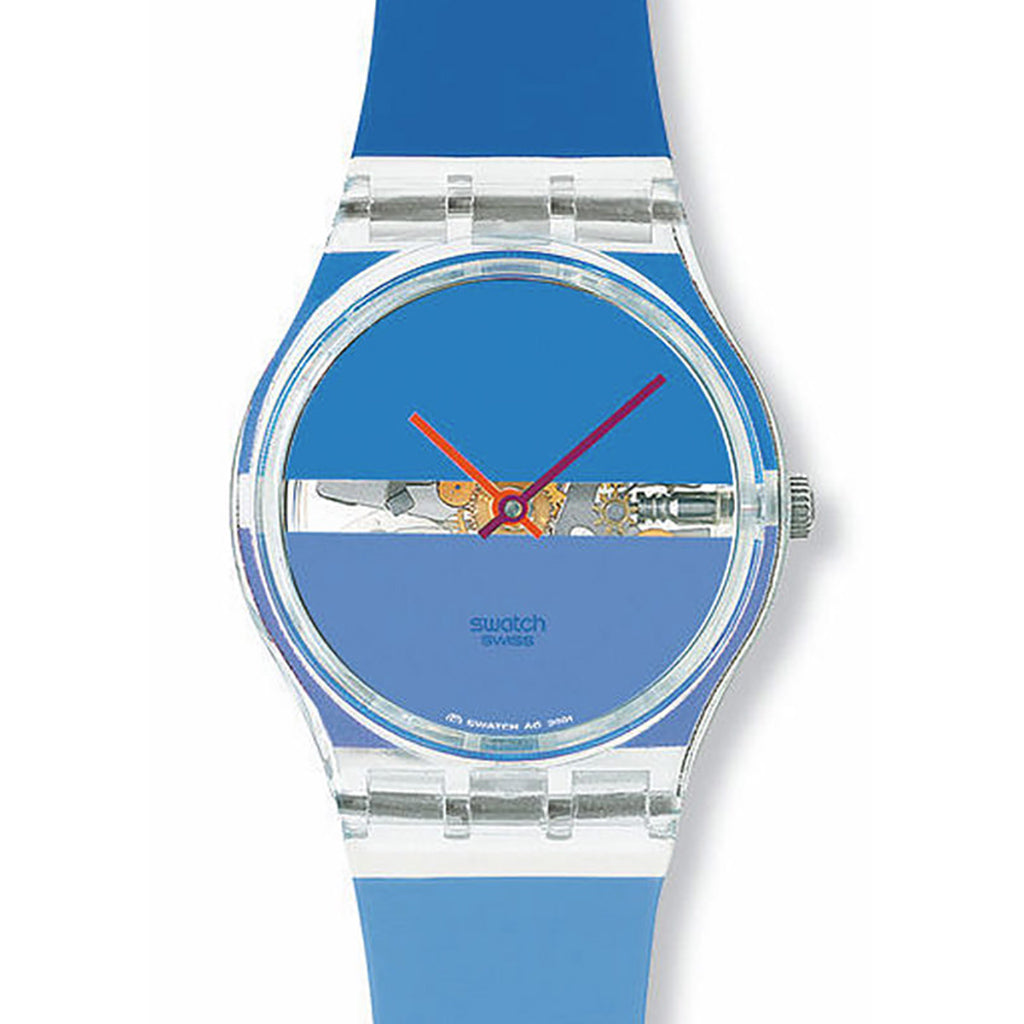 Swatch Gent BLUE PAINTED TIME GK376