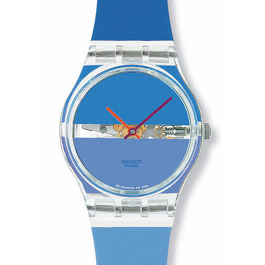 Swatch Gent BLUE PAINTED TIME GK376