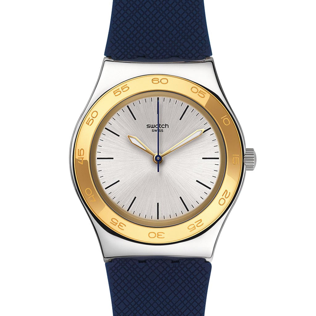 Swatch Irony Medium Blue Push YLS191