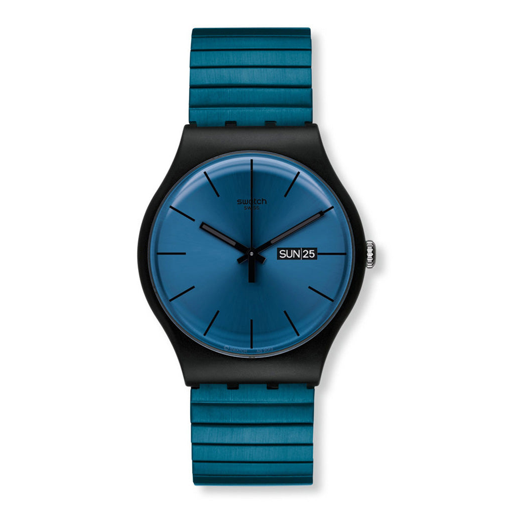 Swatch New Gent Blue Resolution SUOB707A/B