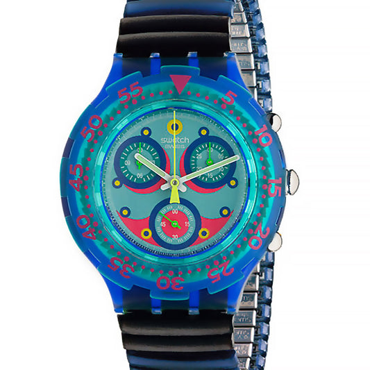 Swatch Aqua Chrono Blue Sky SBN100CA/B