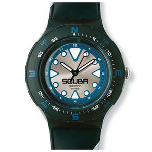 Swatch Scuba 200 Blue Squiggle SDB118