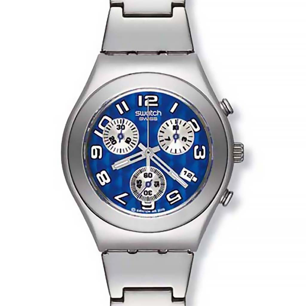 Swatch irony Midi Chrono Blue Stroke YMS405G