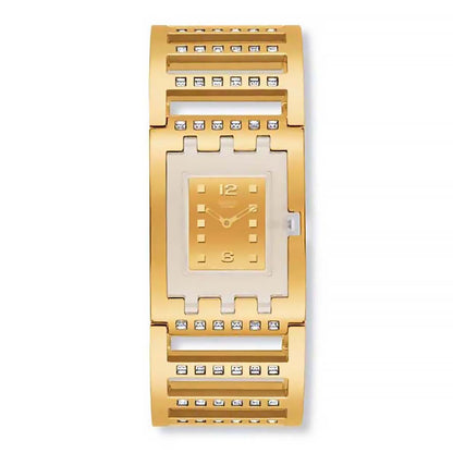 Swatch Square Brillant Bangle Gold SUBM107G