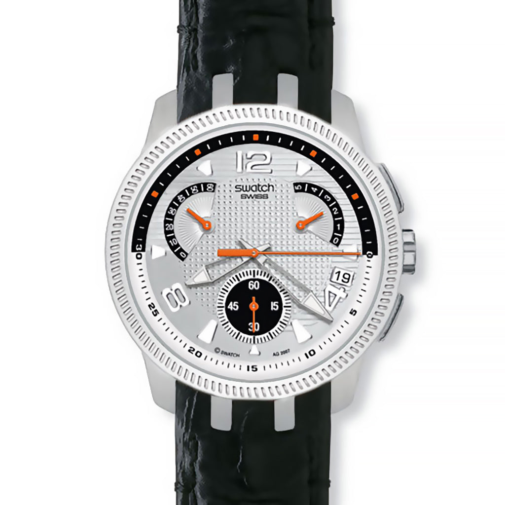 Swatch Irony Retrograde Chrono Bring Back Black YRS405D