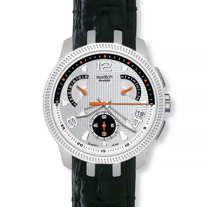 Swatch Irony Retrograde Chrono Bring Back Black YRS405D