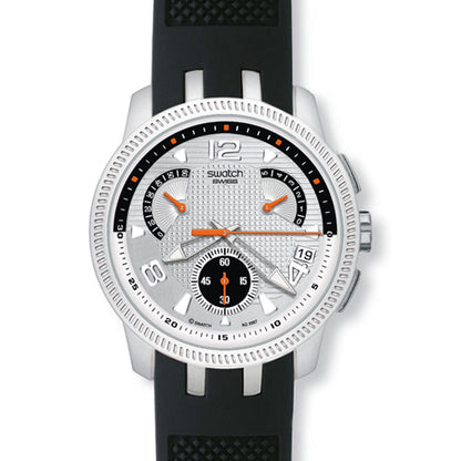 Swatch Irony Retrograde Chrono Dark Bring Back YRS405C