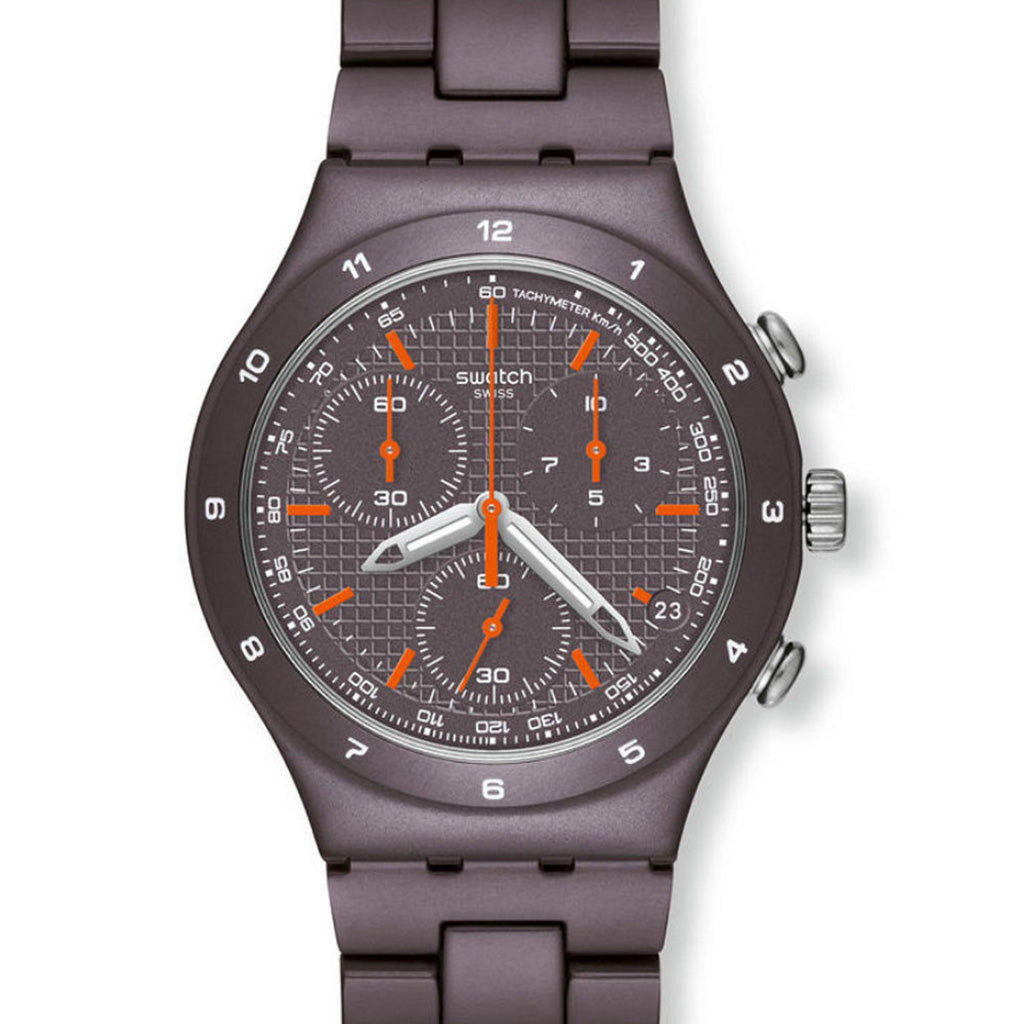 Swatch Irony Chrono BROWN COAT YCC4000AG
