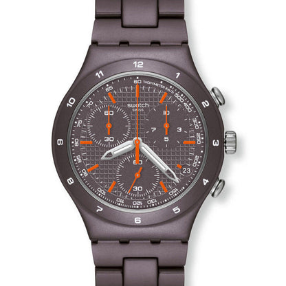 Swatch Irony Chrono BROWN COAT YCC4000AG