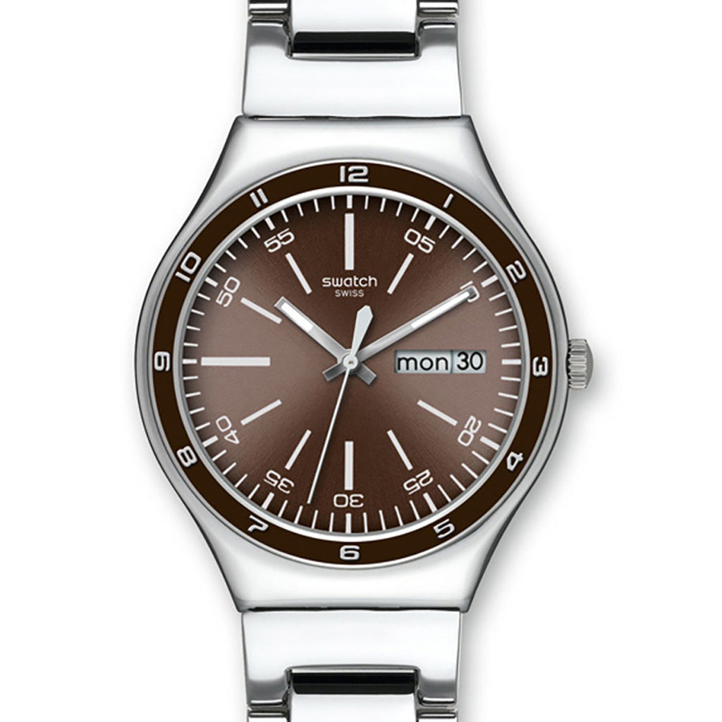 Swatch Irony Big BROWN DECENCY YGS753G