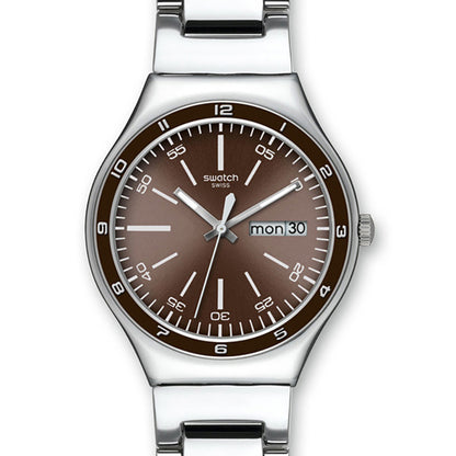Swatch Irony Big BROWN DECENCY YGS753G