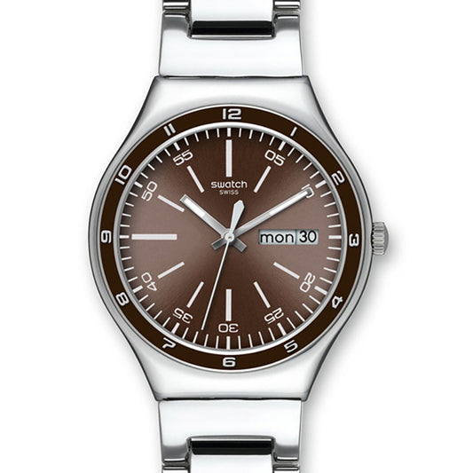 Swatch Irony Big BROWN DECENCY YGS753G