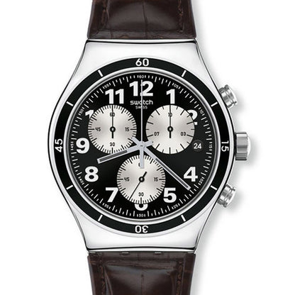 Swatch Irony New Chrono BROWNED YVS400