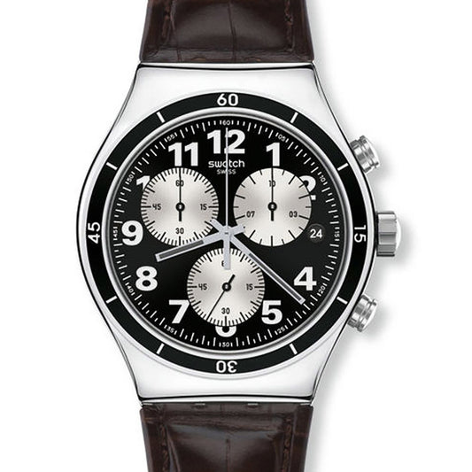 Swatch Irony New Chrono BROWNED YVS400
