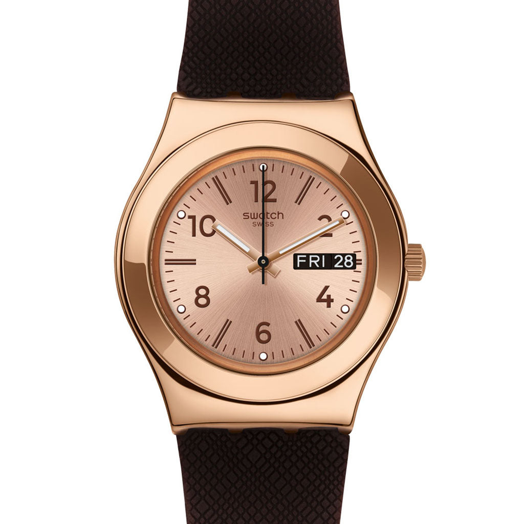 Swatch Irony Medium Brownee YLG701