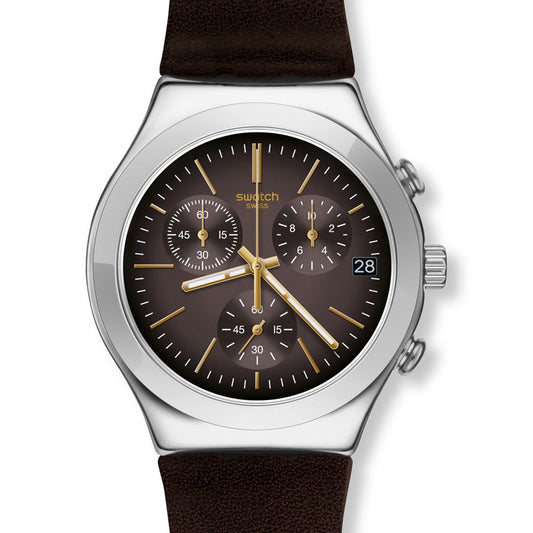 Swatch Irony Chrono Brownflect YCS600