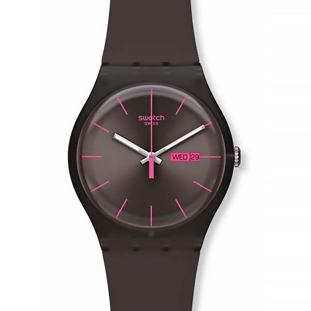 Swatch New Gent Brown Rebel SUOC700