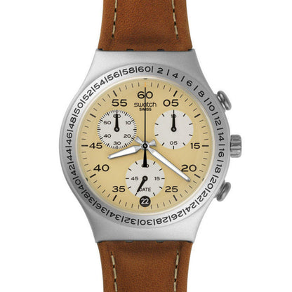 Swatch Irony Chrono Brushed Earth YCS4053