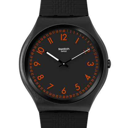 Swatch Skin Irony 42 Brushed Red SS07B106
