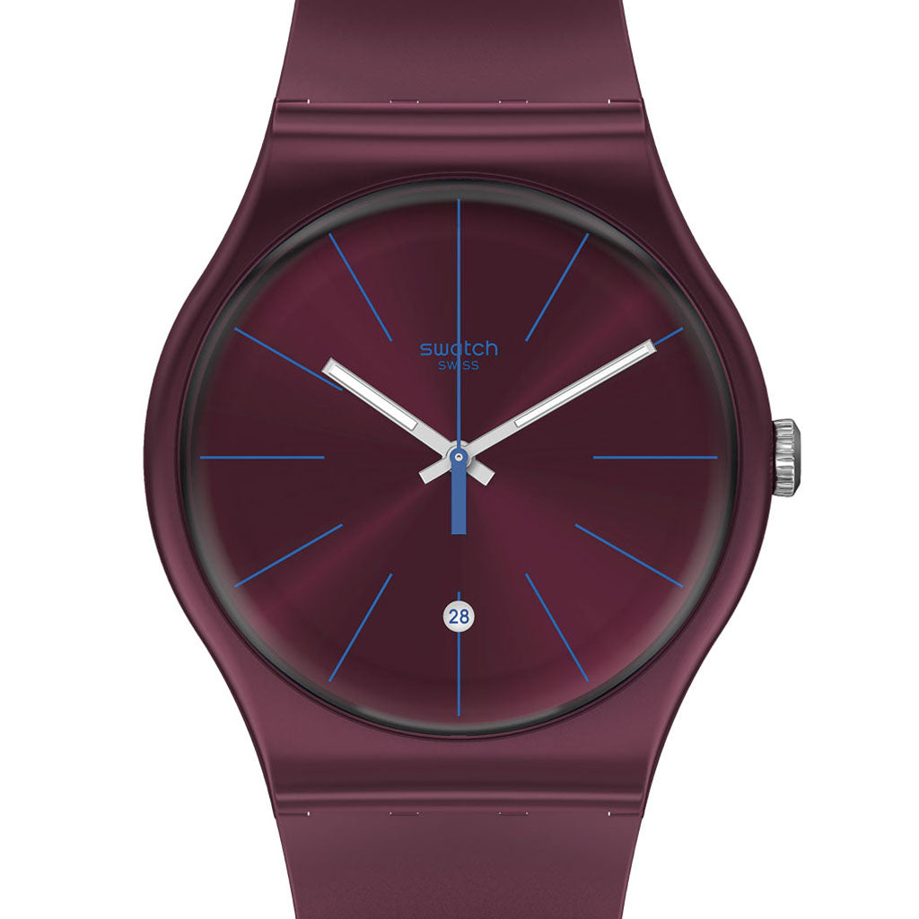 Swatch New Gent Burgundazing SUOR402