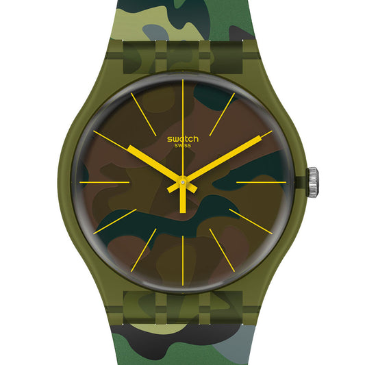 Swatch New Gent Camouforest SUOG114