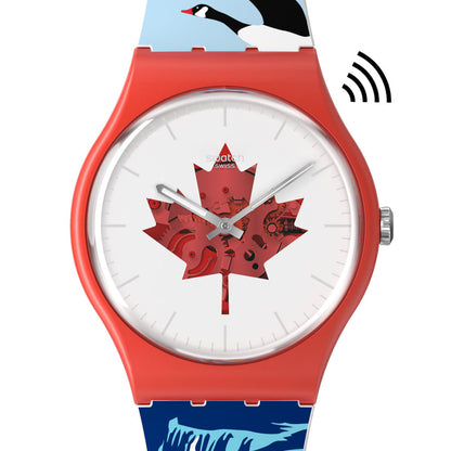 Swatch New Gent Canada, Eh? Pay! - Destination Special 2023 Kanada SO29Z122-5300