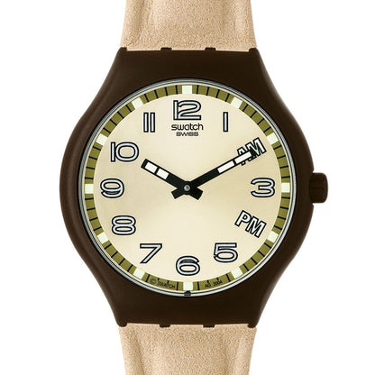 Swatch Touch Bi-Timer Casual Beige STBM100