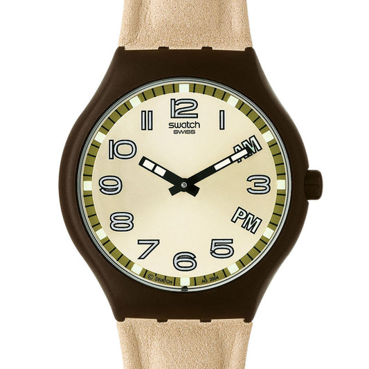 Swatch Touch Bi-Timer Casual Beige STBM100
