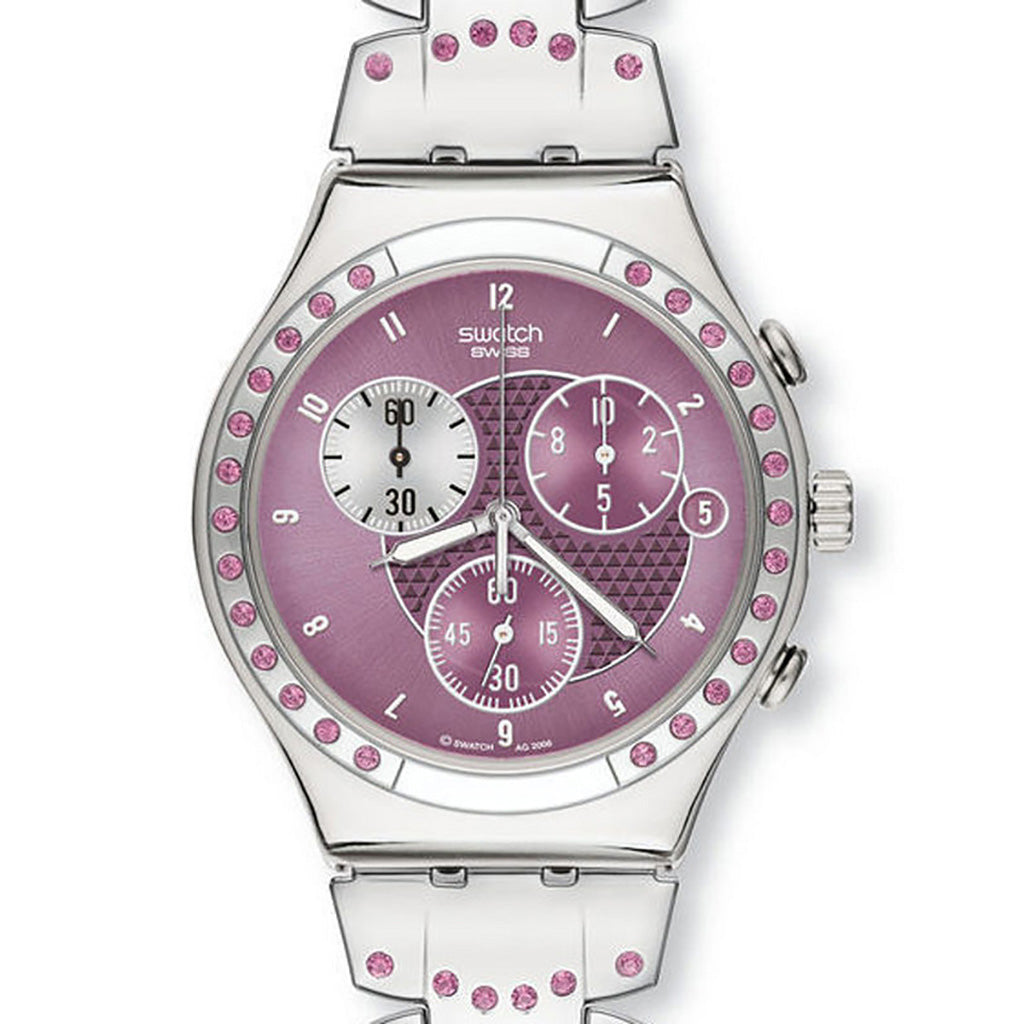 Swatch Irony Chrono Caviar D`Aubergine YCS488G