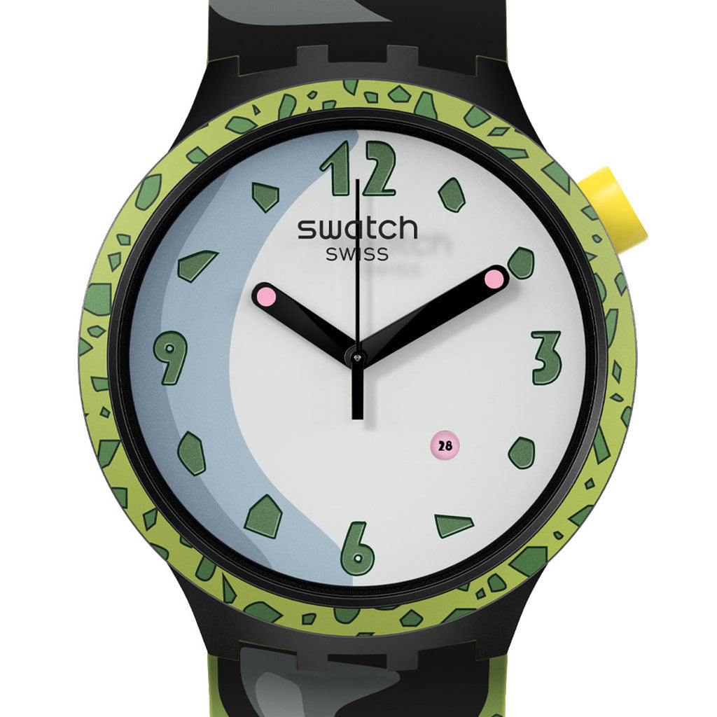 Swatch x Dragonball Z Big Bold Special Cell X Swatch SB01Z401