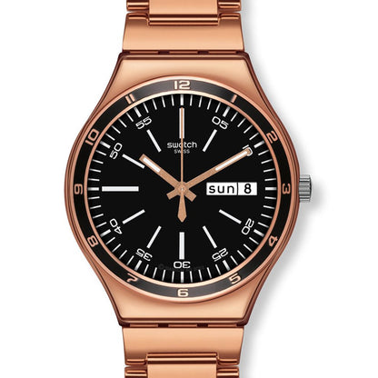 Swatch Irony Big CHARCOAL MEDAL ROSE YGG704G