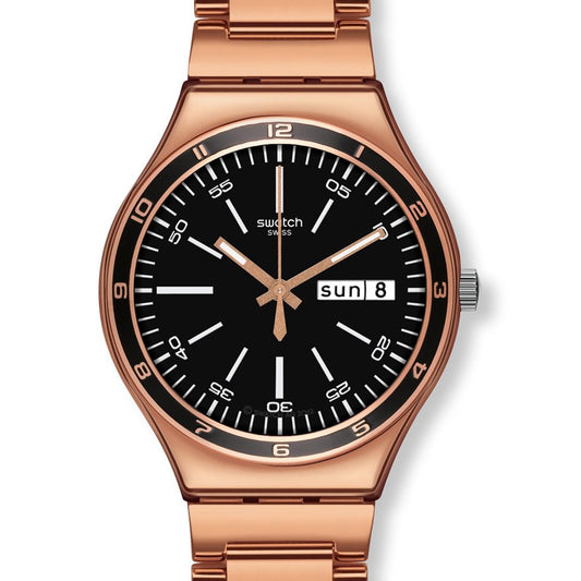 Swatch Irony Big CHARCOAL MEDAL ROSE YGG704G