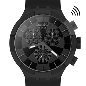Swatch Big Bold Chrono Checkpoint Black Pay! SB02B103-5300