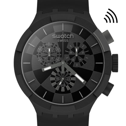 Swatch Big Bold Chrono Checkpoint Black Pay! SB02B103-5300
