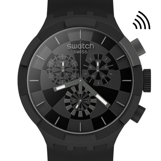 Swatch Big Bold Chrono Checkpoint Black Pay! SB02B103-5300