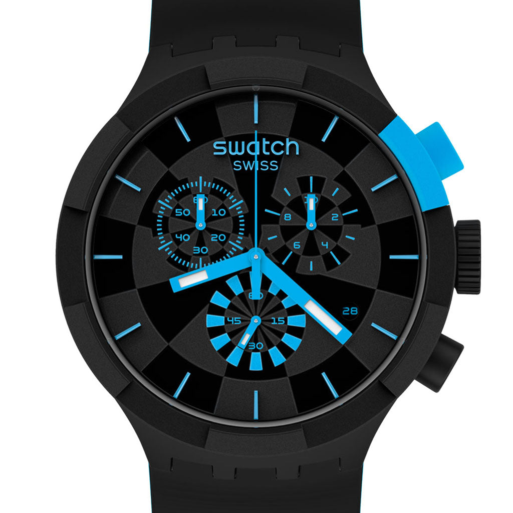Swatch Big Bold Chrono Checkpoint Blue SB02B401