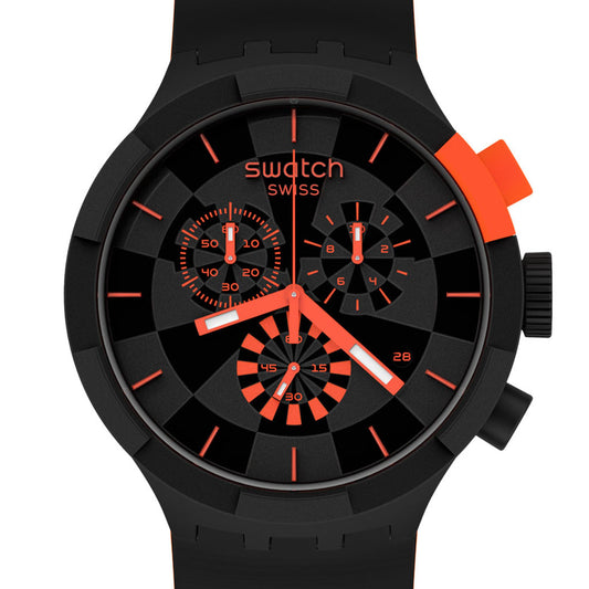 Swatch Big Bold Chrono Checkpoint Red SB02B402