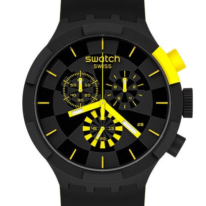 Swatch Big Bold Chrono Checkpoint Yellow SB02B403