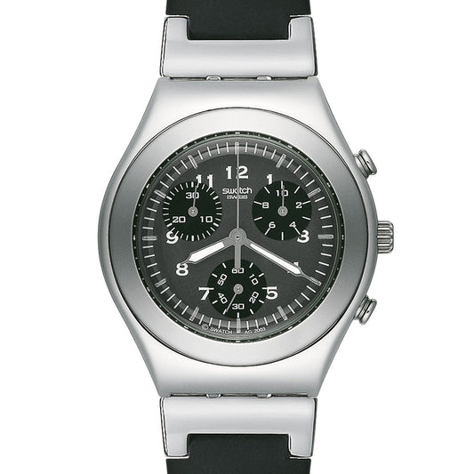 Swatch irony Midi Chrono Chouette Noire YMS109G