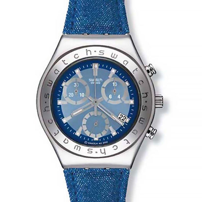Swatch Irony Midi Chrono Ciclamino Blu YMS402