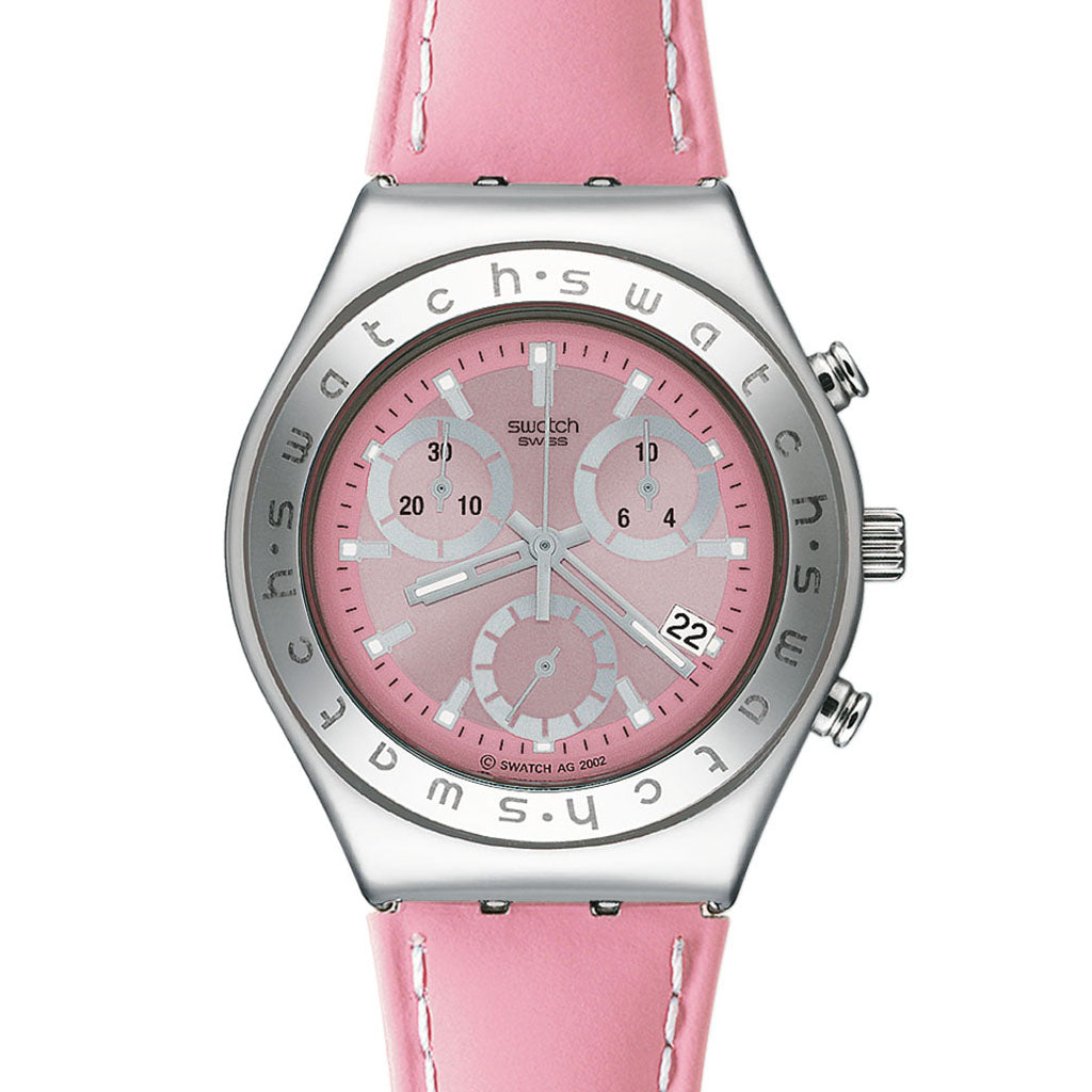 Swatch Irony Midi Chrono Ciclamino Rosa YMS401