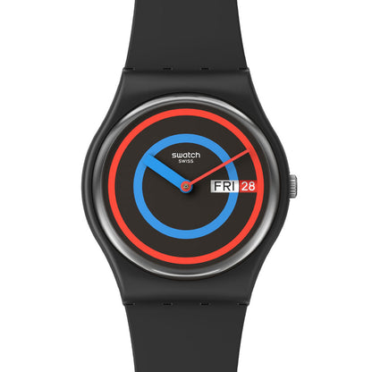 Swatch Originals Gent Circling Black SO28B706