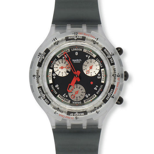 Swatch Aqua Chrono City Control SBN109