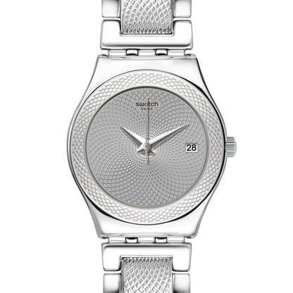 Swatch Irony Medium Classy Silver YLS466G