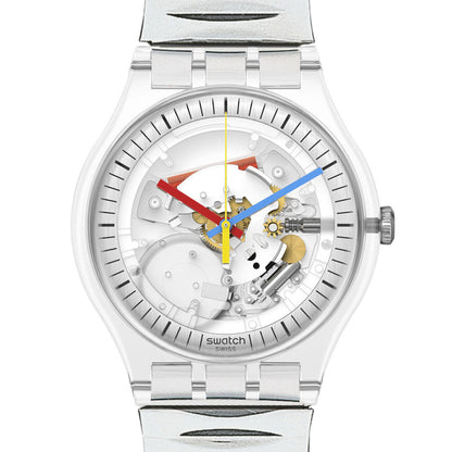 Swatch New Gent Clearly New Gent Flex SO29K100DA/B