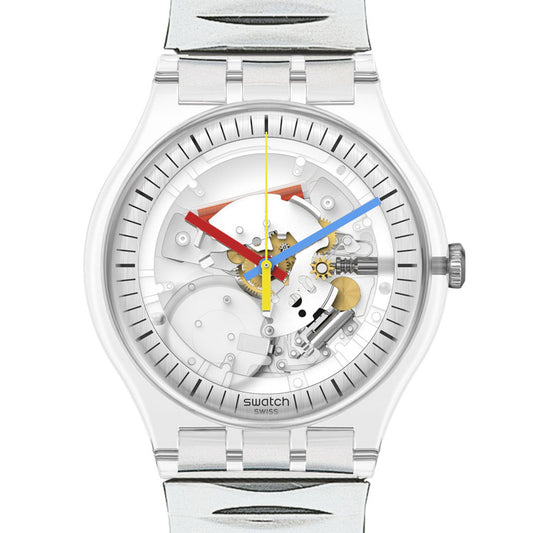 Swatch New Gent Clearly New Gent Flex SO29K100DA/B