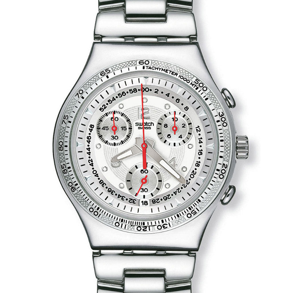 Swatch Irony Chrono Clock The Time YCS468G