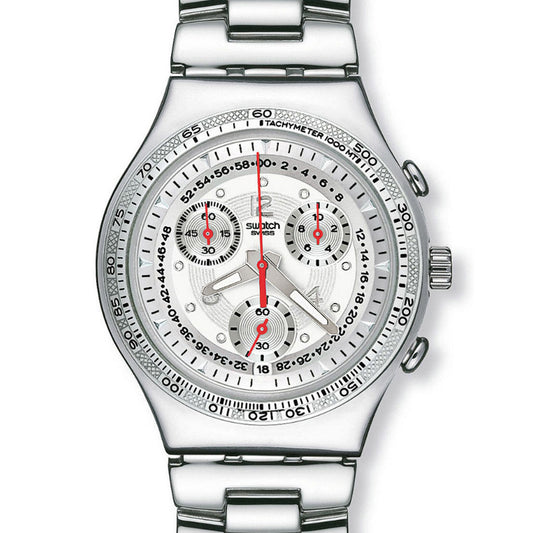 Swatch Irony Chrono Clock The Time YCS468G